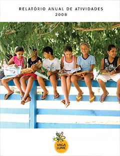 Capa do Relatório de Atividades 2008